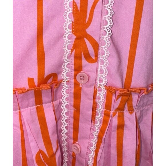 NWT IVY CITY CO Pink Bowie Dress Long Sleeve Dress Size XXS - Picture 6 of 9